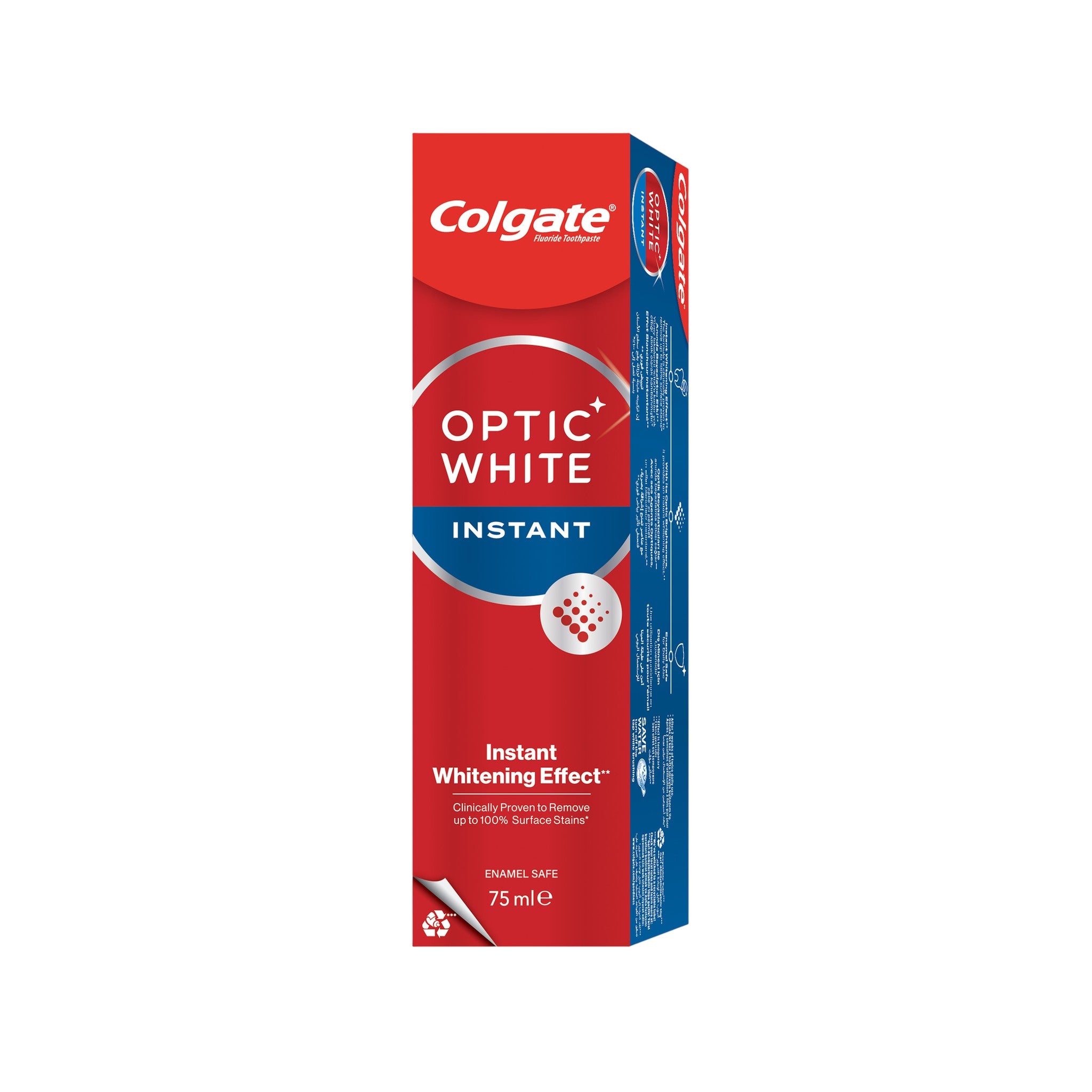 Colgate Toothpaste Optic White Instant 75 ml