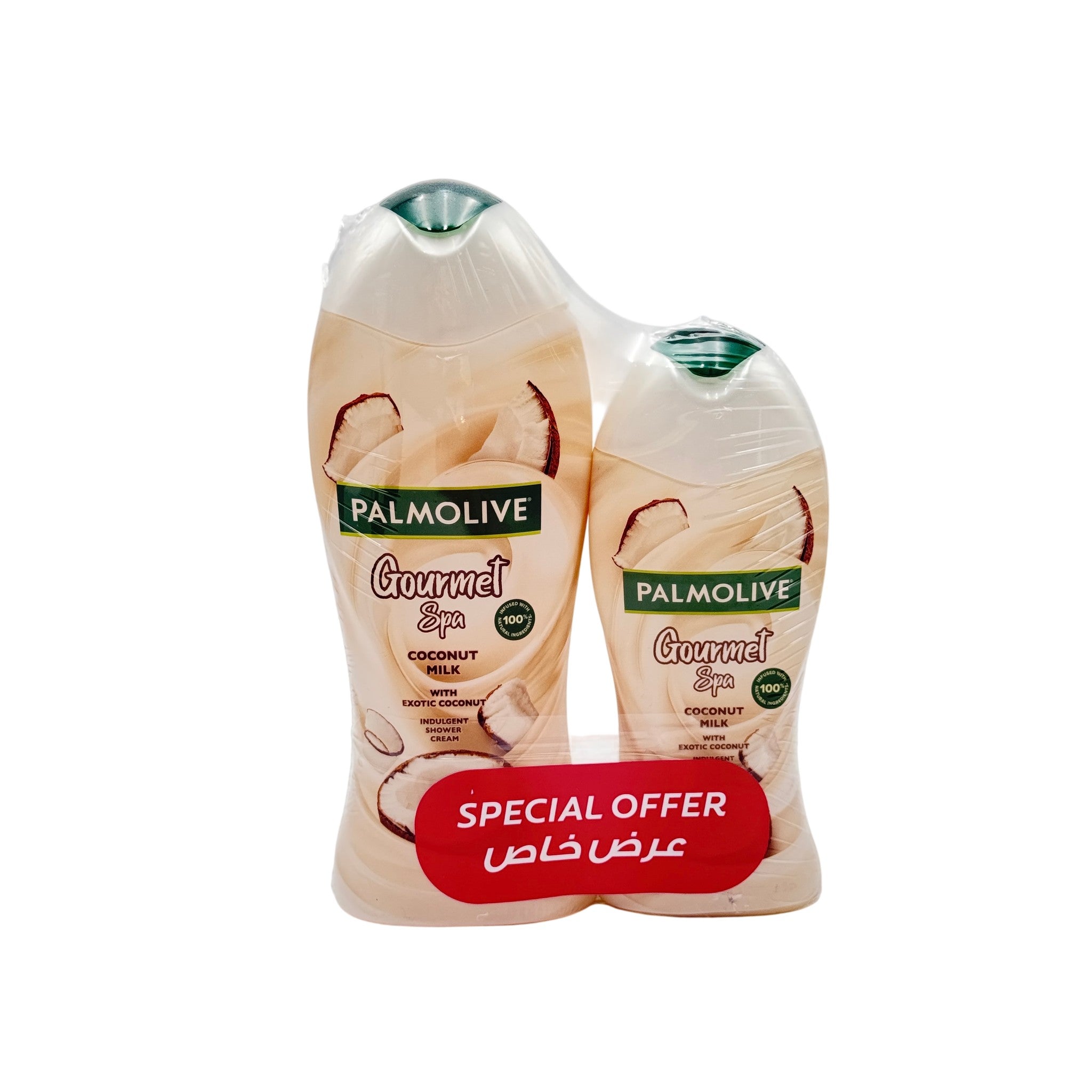 Palmolive Coconut Shower Cream 500 ml + 250 ml Value Pack