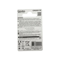 Camelion Button Cell Battery CR 2032 BP1 12 Pcs 12+