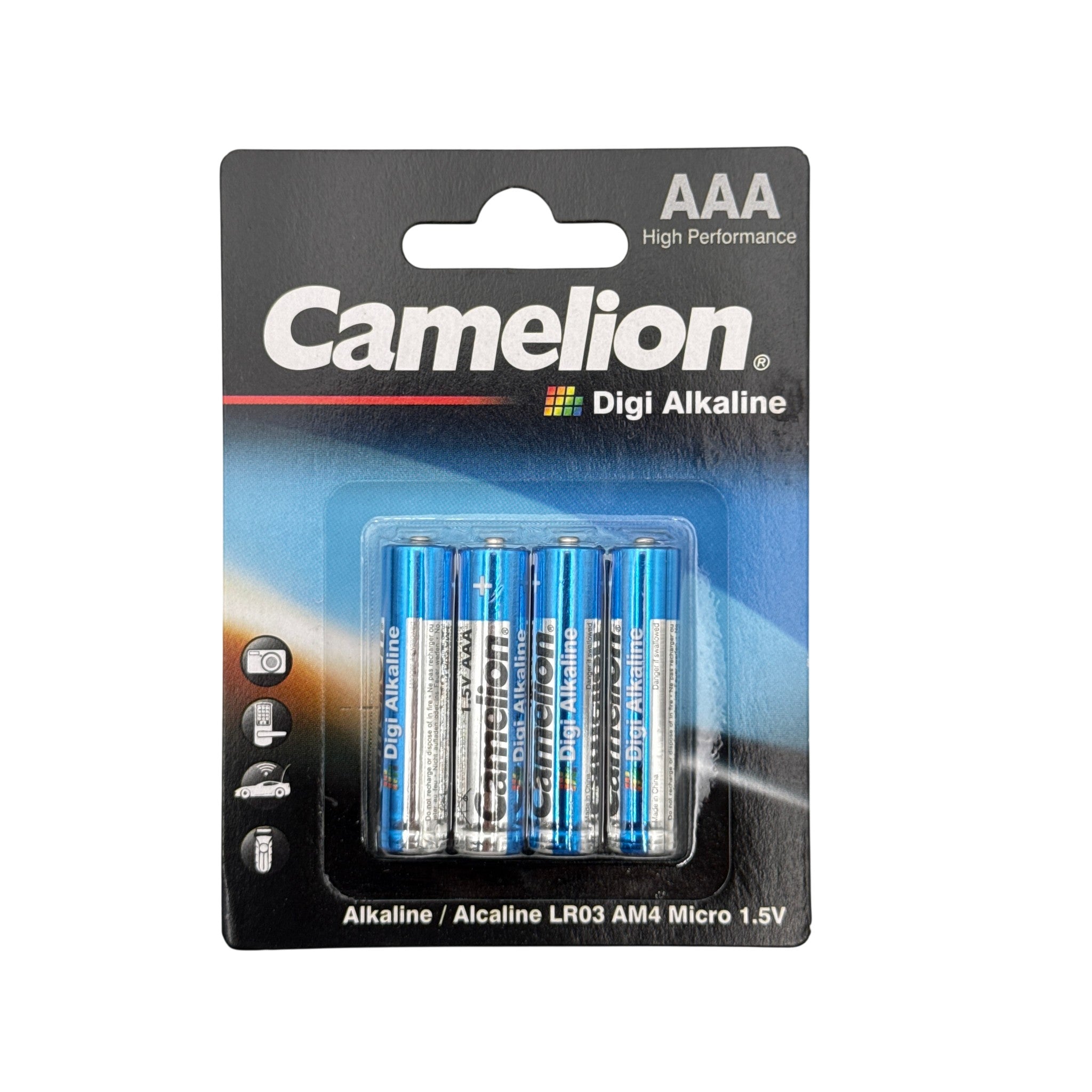 Camelion Digi Alkaline AAA Battery 4 Pcs 12+