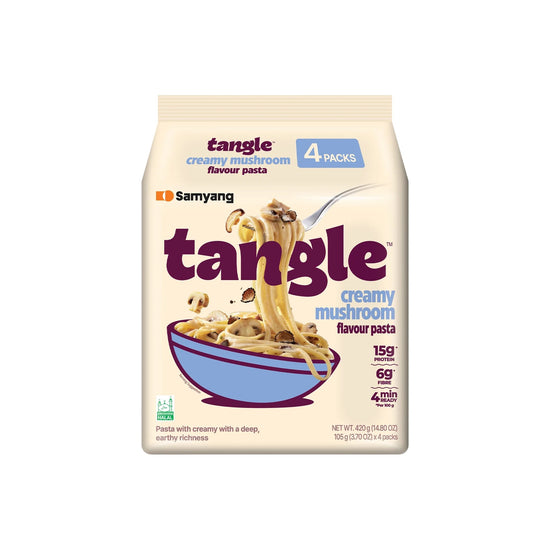 Samyang Tangle Creamy Mushroom Flavour Pasta 4x105 gm