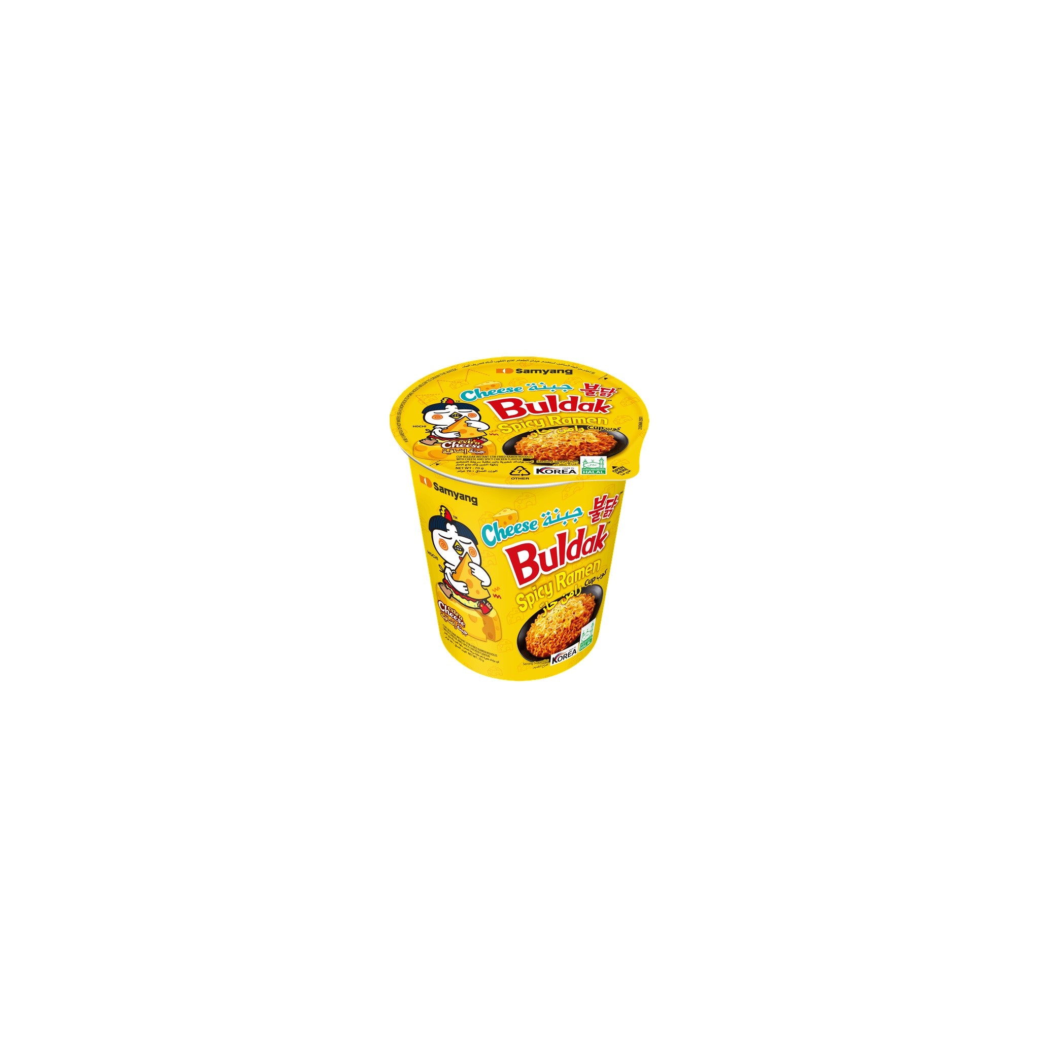 Samyang Buldak Spicy Ramen Cheese Cup 70 gm