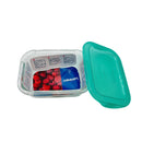 Luminarc Temp Rect Flat Rim Keep'N Lagon Container 380Ml