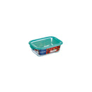 Luminarc Temp Rect Flat Rim Keep'N Lagon Container 820Ml
