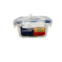 Luminarc Temp Squr Pure Box Container 380Ml Flat Rim