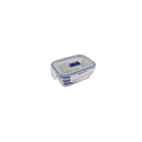 Luminarc Temp Rect Pure Box Container 380Ml Flat Rim