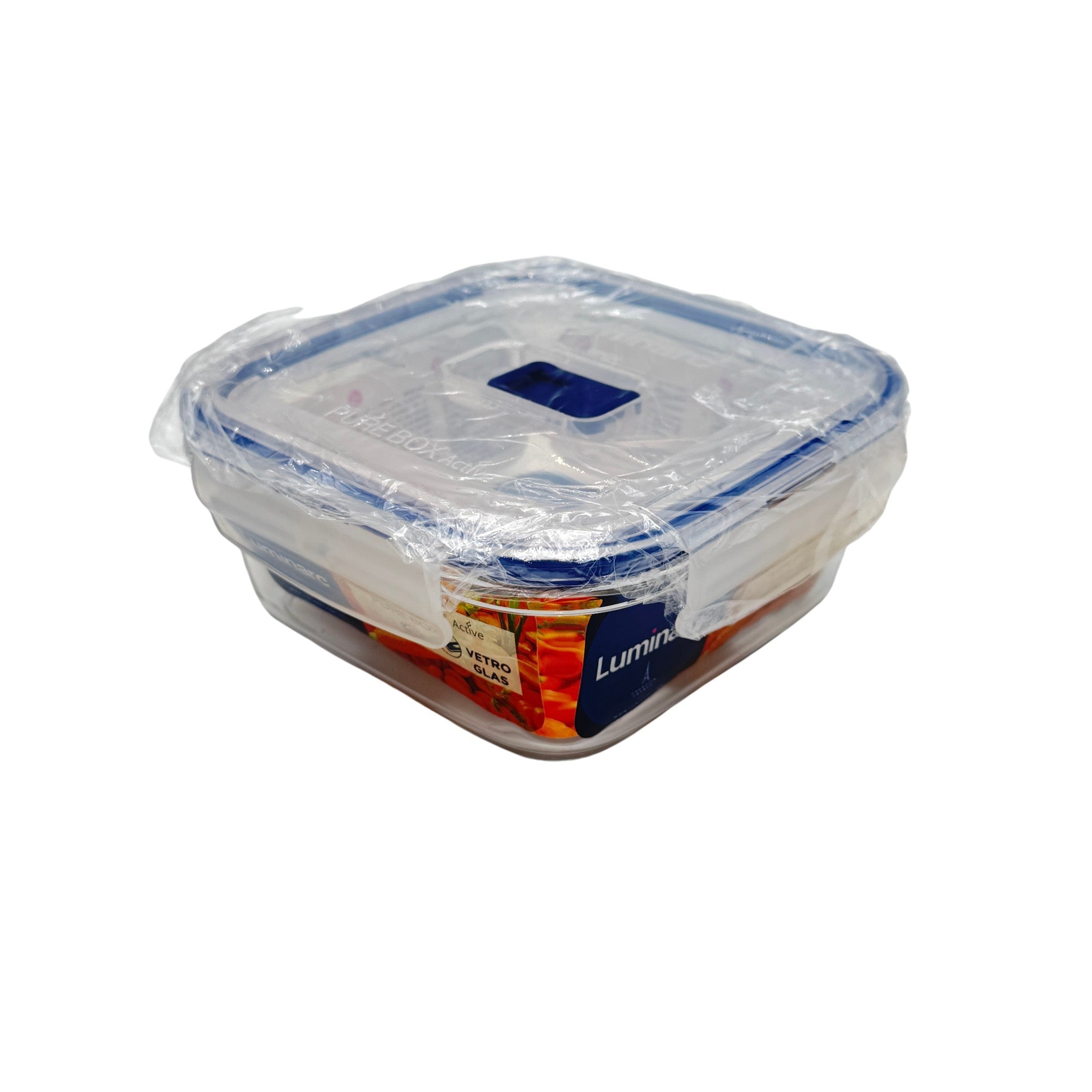 Luminarc Temp Square Pure Box Container 760Ml Flat Rim