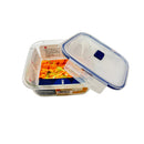 Luminarc Temp Squr Pure Box Container 1220Ml Flat Rim