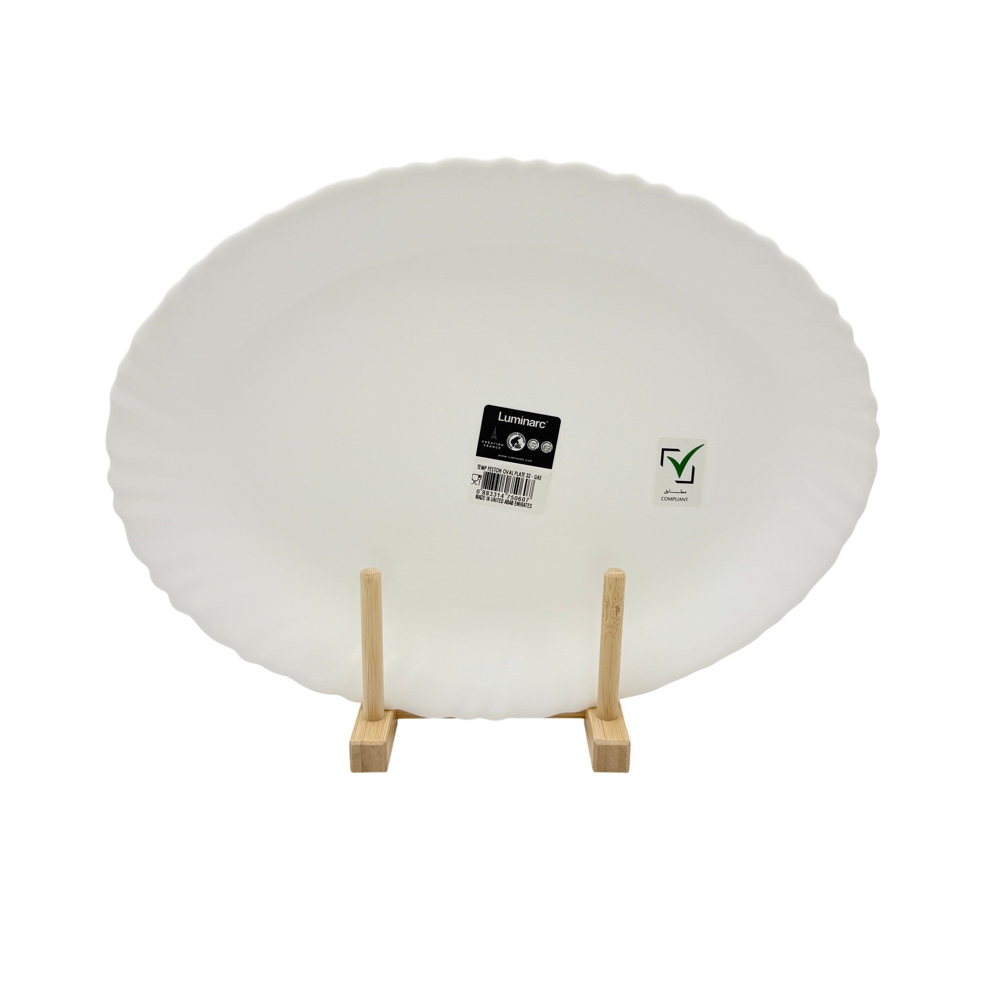 Luminarc Oval Plate 32Cm Feston