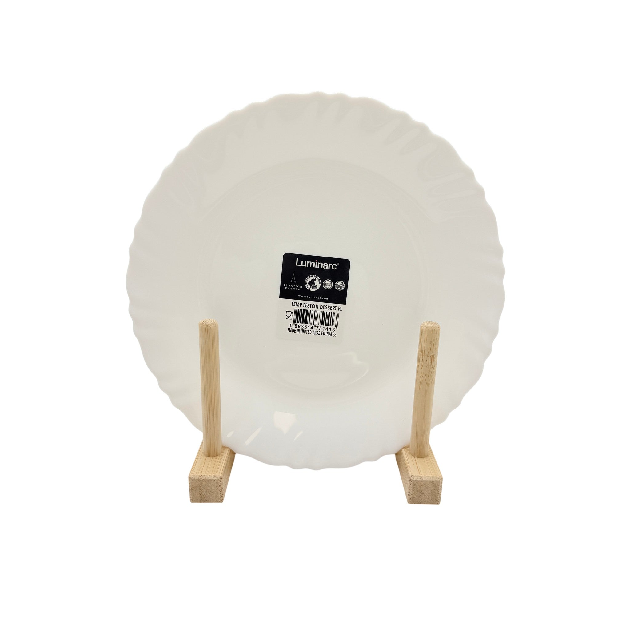 Luminarc Dessert Plate 19Cm Feston