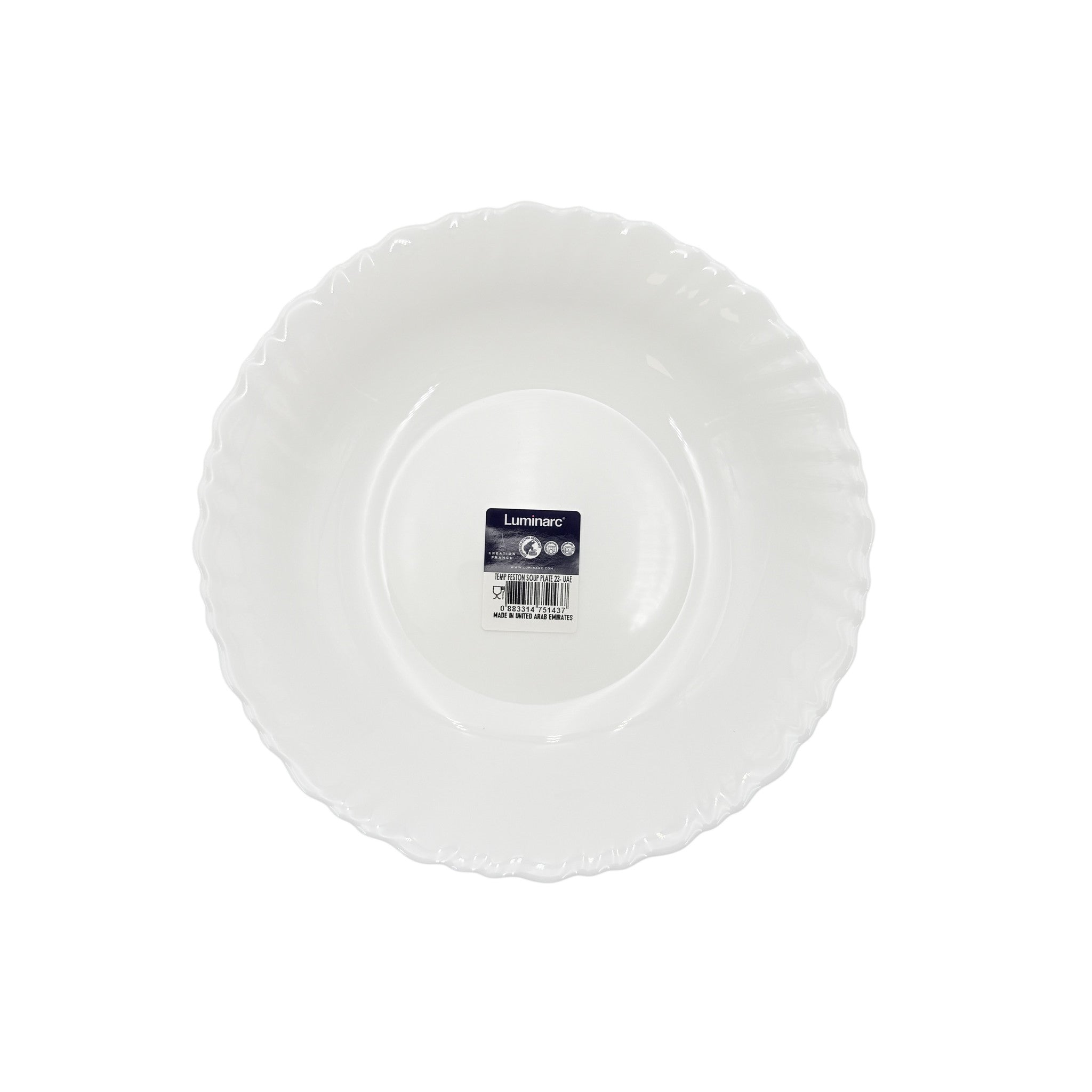 Luminarc Soup Plate 23Cm Feston