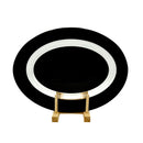 Luminarc Simply Black Oval Plate 35 Cm