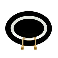 Luminarc Simply Black Oval Plate 35 Cm