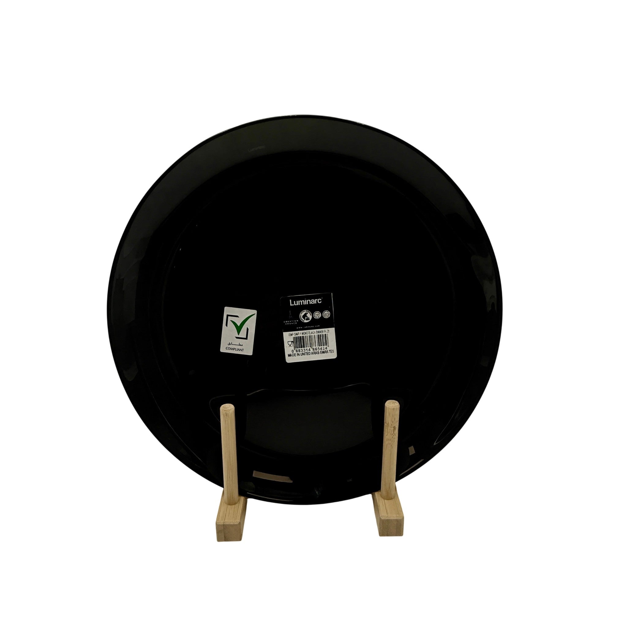 Luminarc Simply Black Dinner Plate 26 Cm