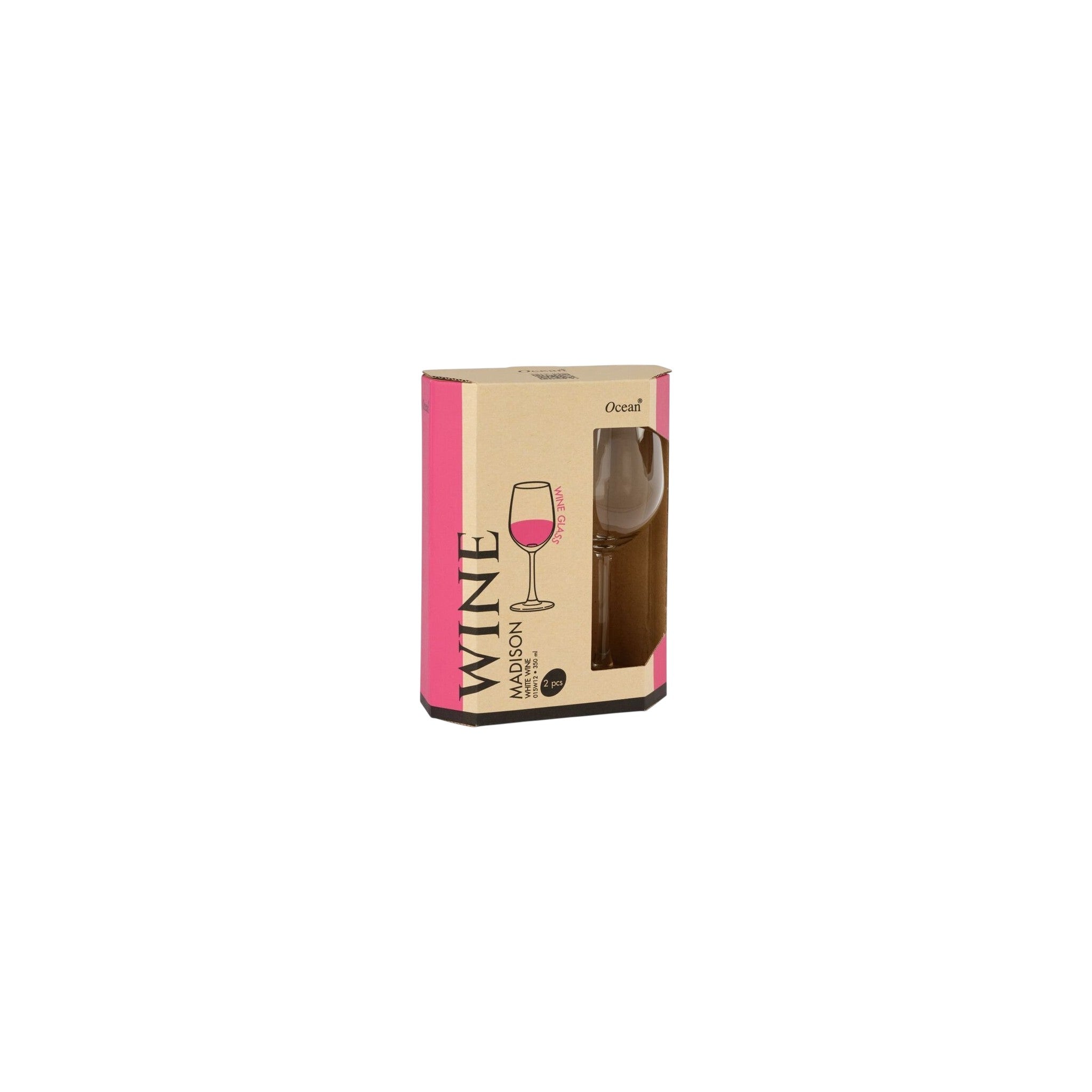 Ocean Madison Red Wine Glass 425Ml 2Pc Set