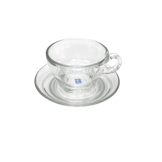 Ocean Caffe Latte Cup and Saucer Set of 6