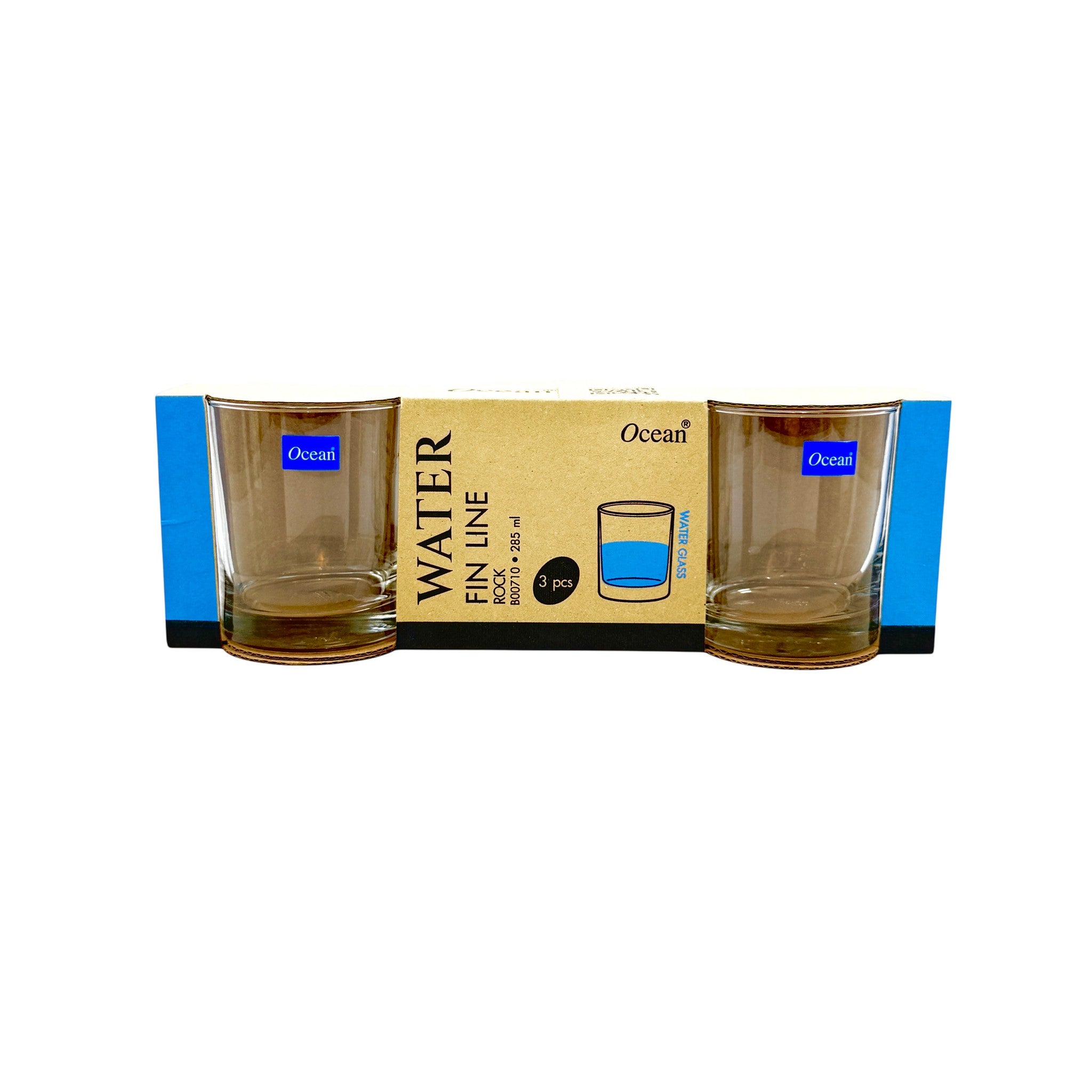 Ocean Fin Line Rock 285Ml 3 Pc Set