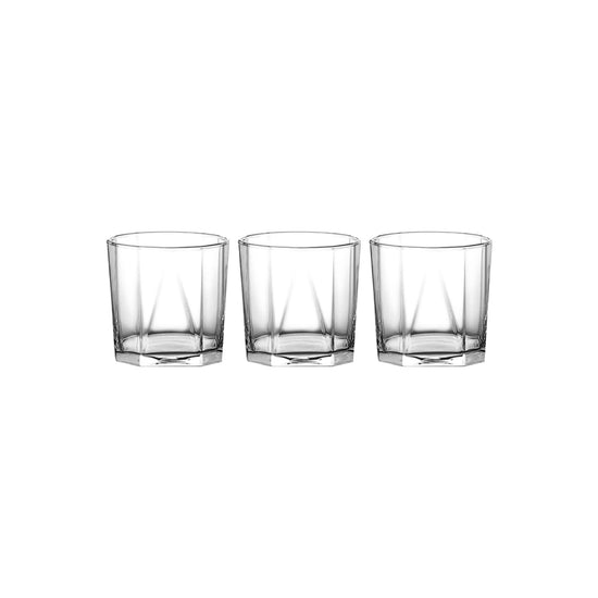 Ocean Pyramid Rock 330 ml Set of 3