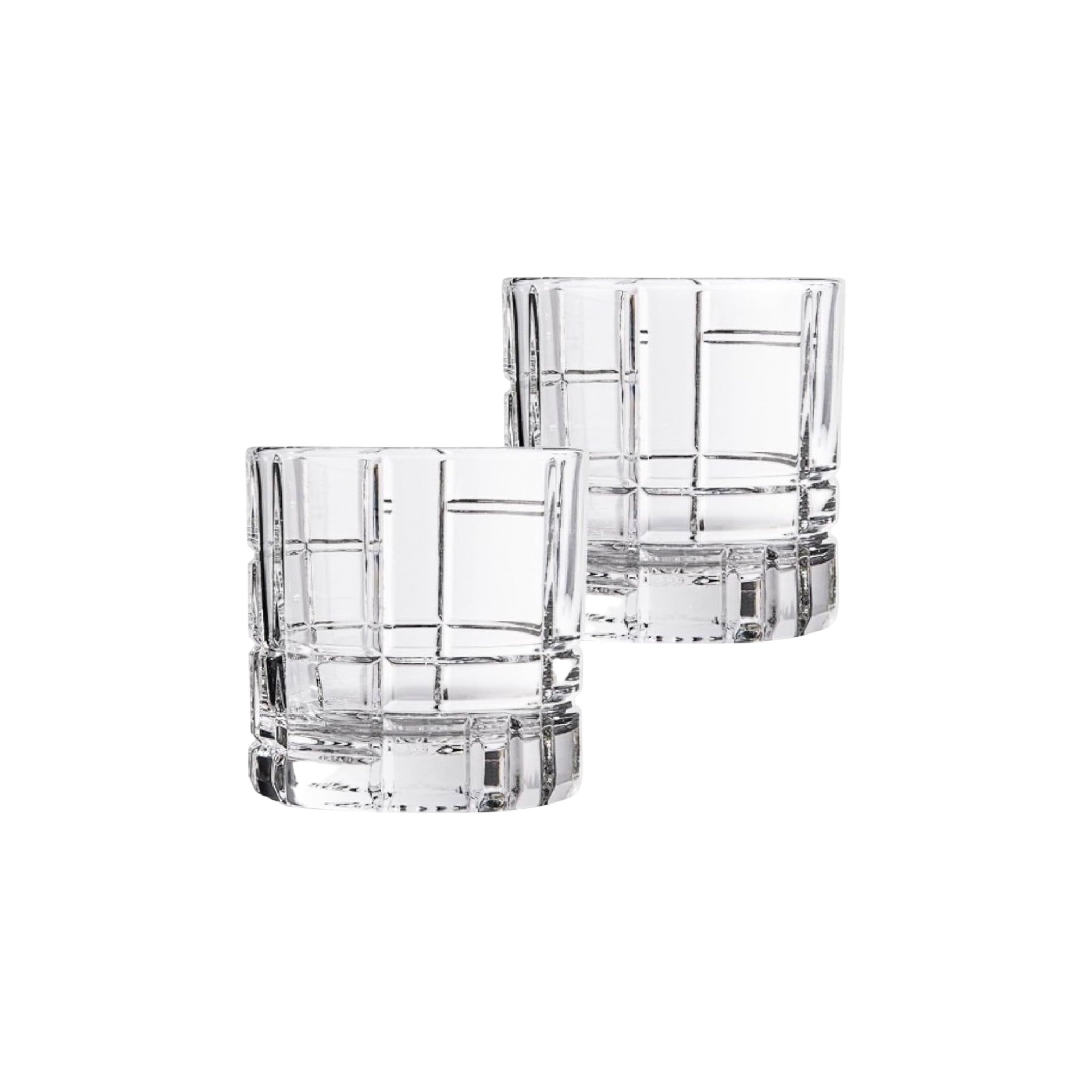 Ocean Traze Ftr (Future) Double Rock Glass 350 Ml 2 Pcs Set