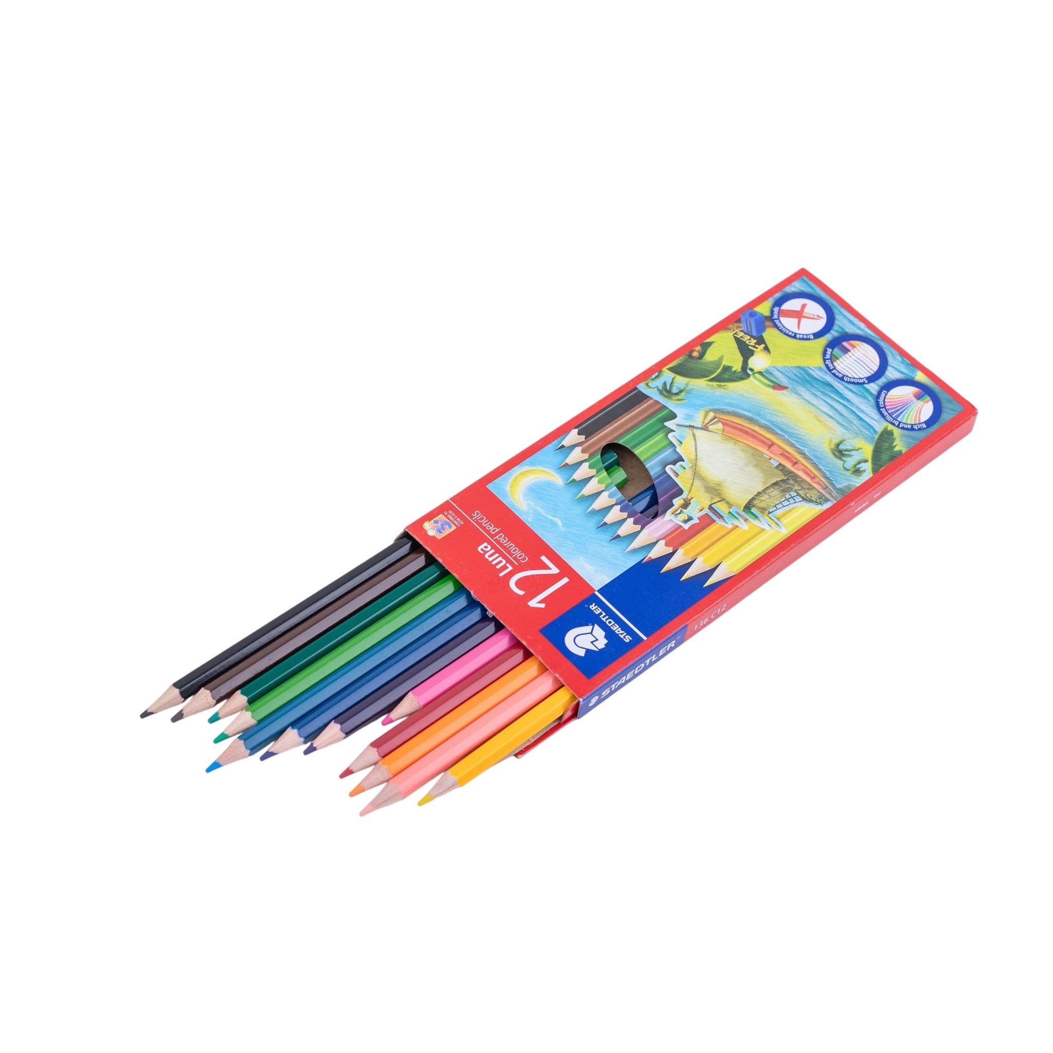 Staedtler Luna Colouring Pencils - 12 Colours