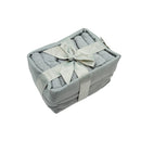 Face Towel Flannel 100% Cotton Sage 30x30 CM 6 Pcs