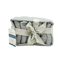 Face Towel Flannel 100% Cotton Sage 30x30 CM 6 Pcs