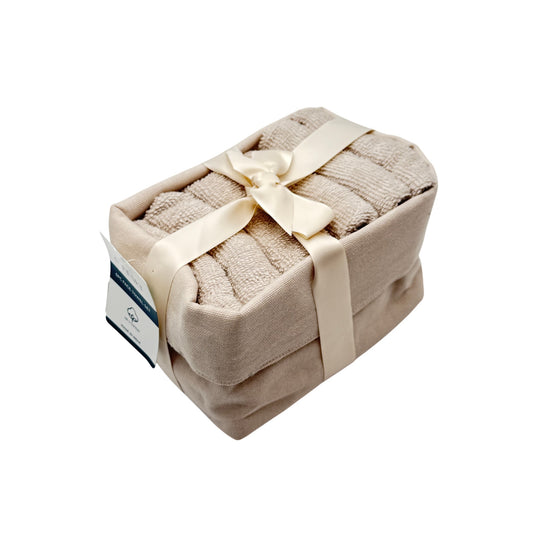 Bliss 6Pc Face Towel 30 x 30 cm Ivory