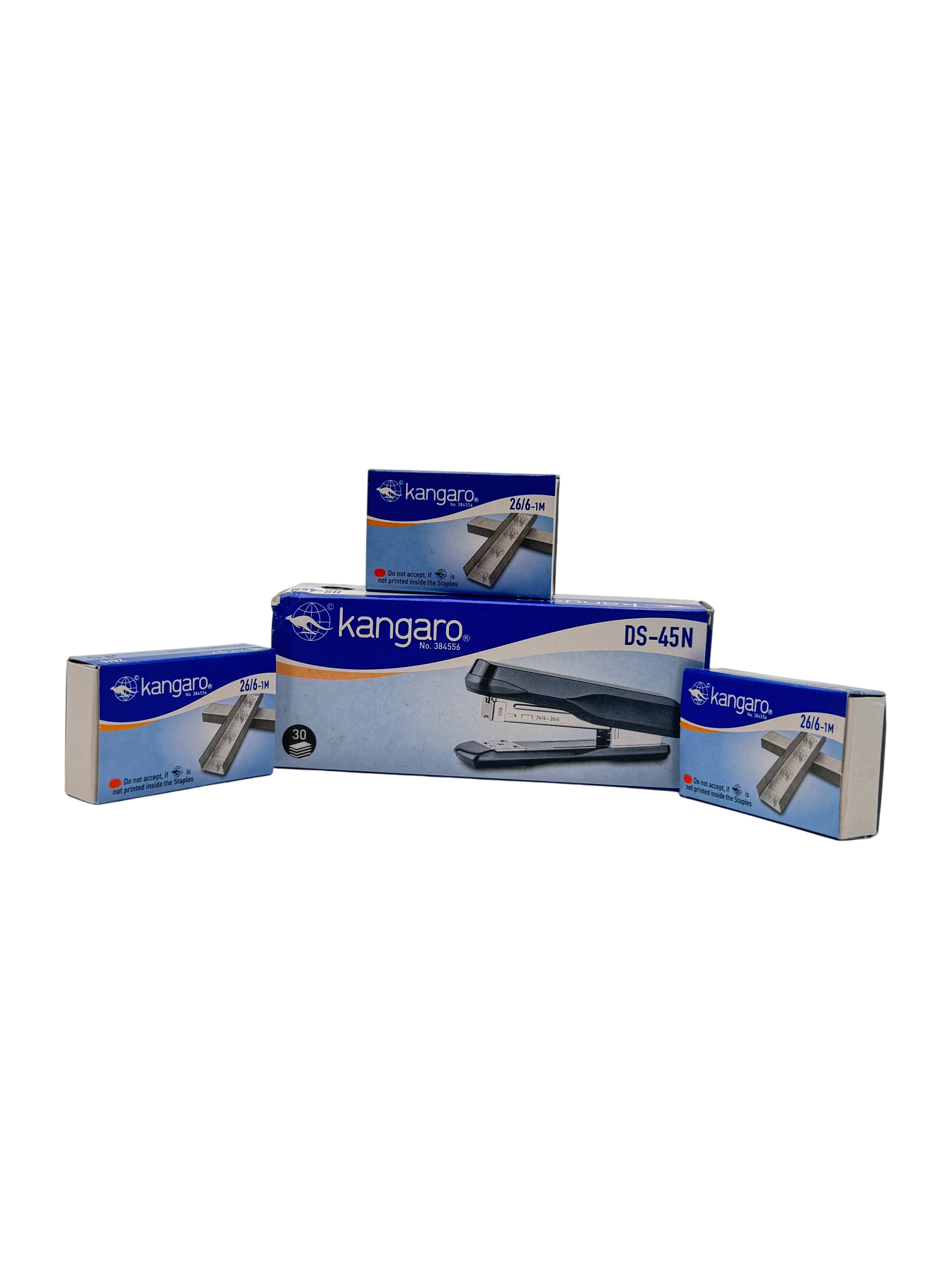Kangaro Stapler Pins Plastic Blue 26/6-1M 3+