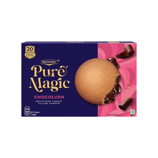 Britannia Pure Magic Chocolush Biscuits 276 gm