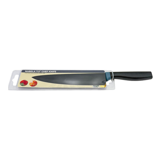 Nabela 7.5 inch Chef Knife 32.3 x 4 cm Black