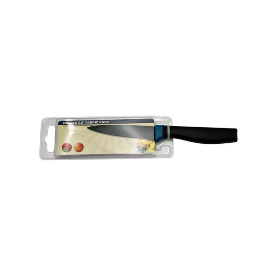 Nabela 3.5 inch Paring Knife 19.5 x 2.2 cm Black