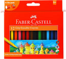 FABER-CASTELL GRIP PLASTIC CRAYONS 12 COLOR 90MM