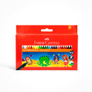FABER-CASTELL WAX CRAYONS 24 COLOR 90MM