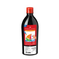FABER-CASTELL TEMPERA-FUN PAINTS 500ML BLACK