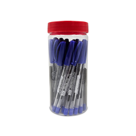 FABER CASTELL BALL PENS 0.7MM JAR OF 25 PC- BLUE