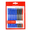 FC TRI-FLOW BP 0.7MM BLISTER OF 10PC ASST