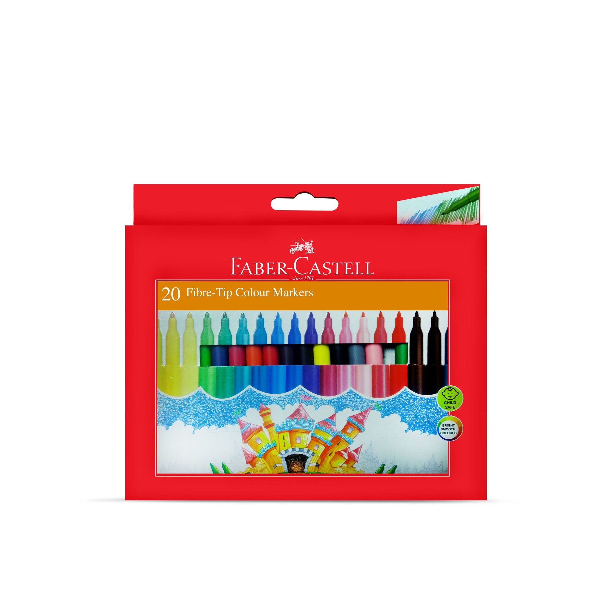 FABER-CASTELL COLOR BODY FELT PEN 20 COLOR