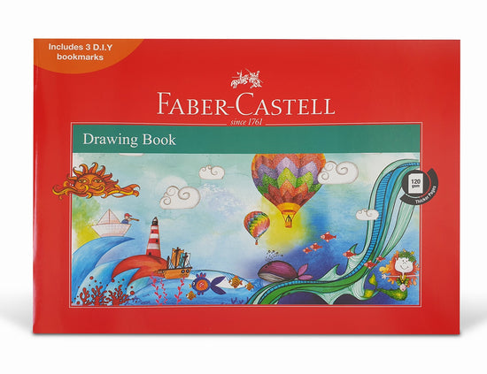 FABER-CASTELL DRAWING BOOK A4 120GSM 36 PAGES
