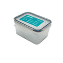 Basic Glass Container With Lid PP Indigo 500 ML 1 Pcs