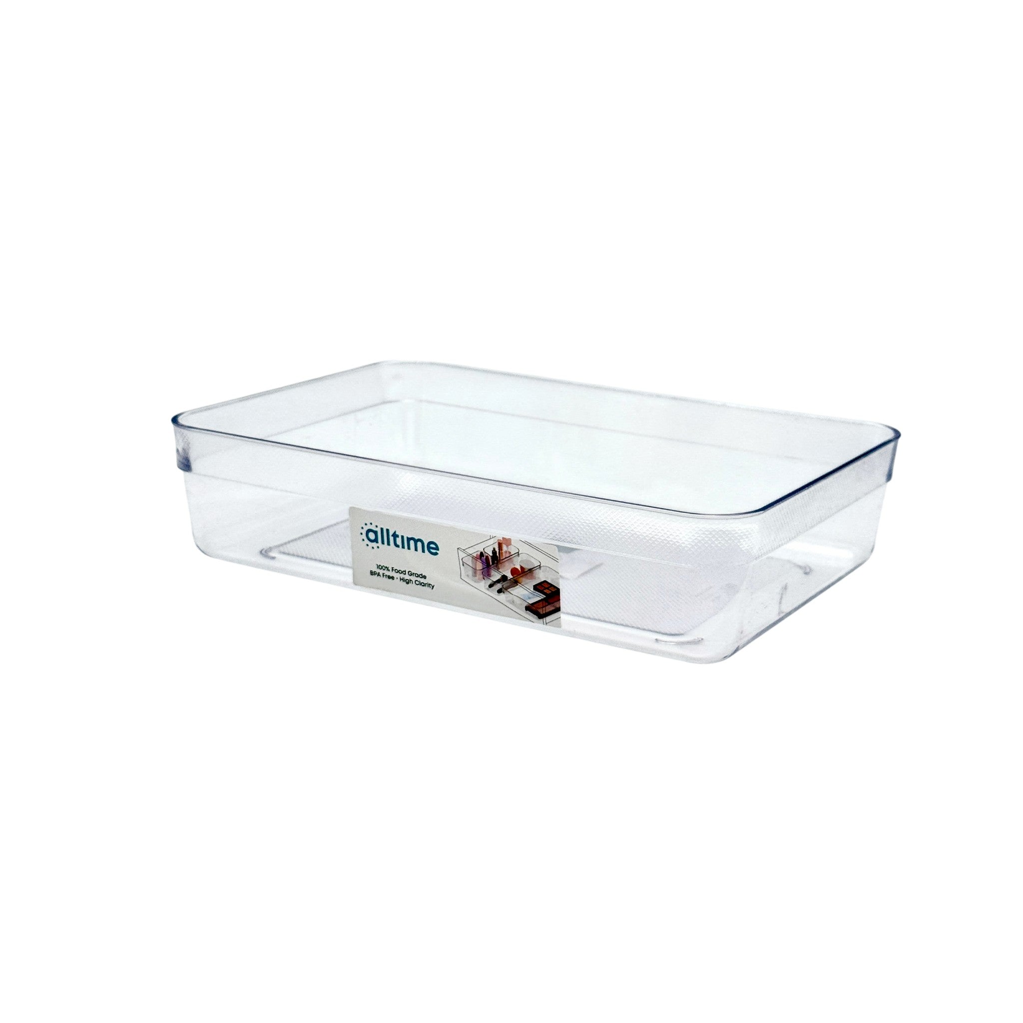 Everyday Meleg Wide Fridge Bin Pp-Hgr Natural 23.8*16.3*5.5