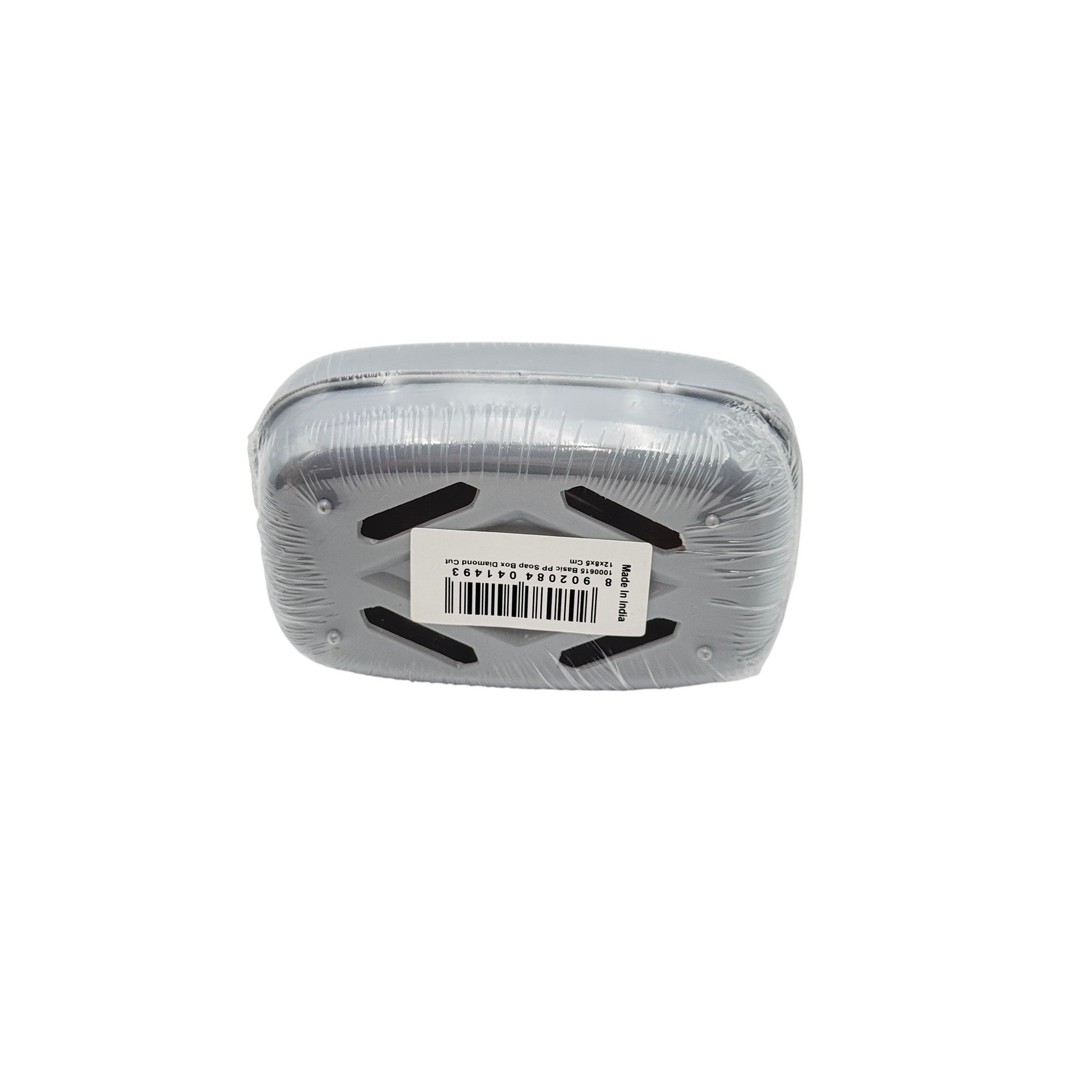 Basic PP Soap Box Diamond Cut Multicolor 12 CM 12 Pcs
