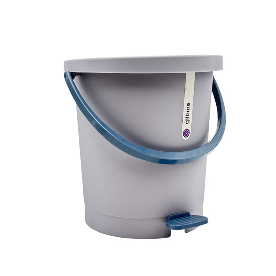 Basic Plastic Crescent Pedal Bin 12 l 31 x 29.5 x 32 cm