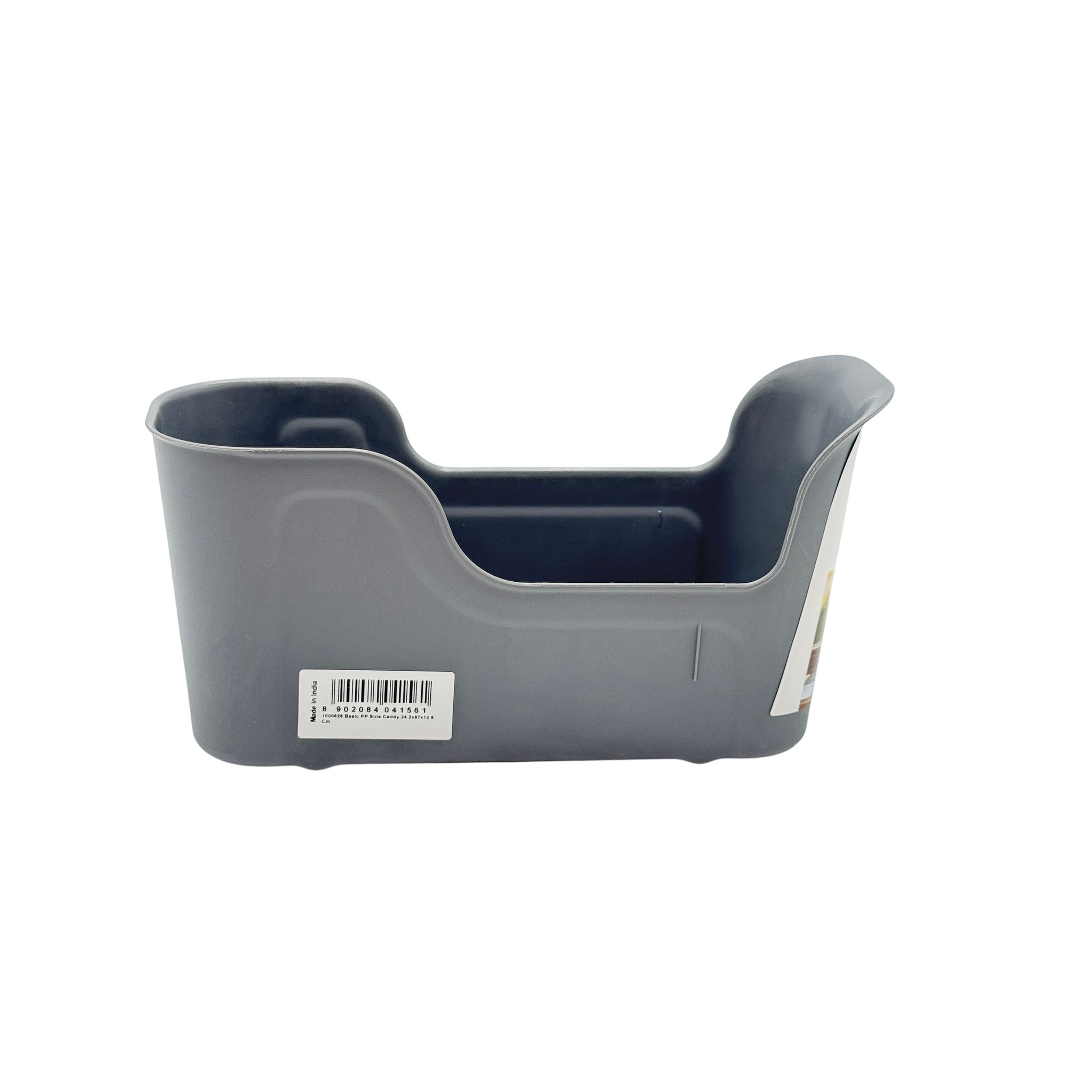 Basic PP Sink Caddy Black Beige Grey 24.2x97x12.8 CM