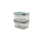 Basic Canister Storage Jar PP Natural 450 ML 2 Pcs