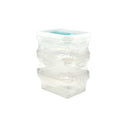 Basic Glass Container With Lid PP Indigo 600 ML 3 Pcs