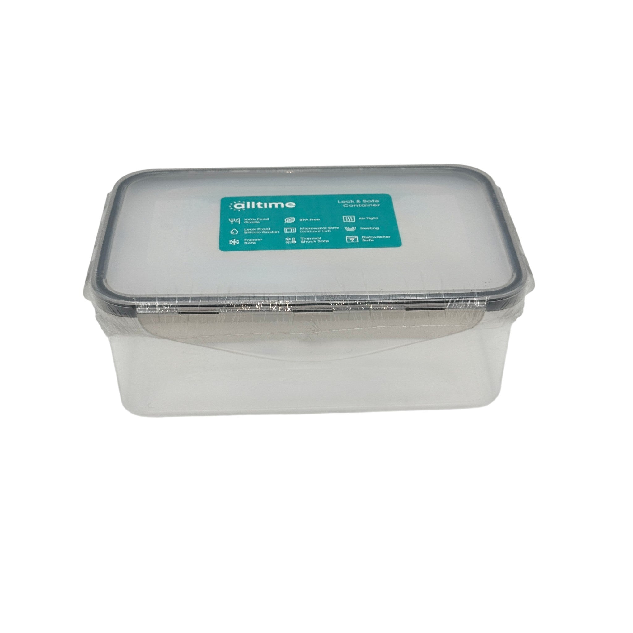 Basic Canister Storage Jar PP Natural 900 ML 1 Pcs