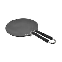 Flat Tawa Griddle Hard Anodized Aluminium Tadka Pan Silver 4