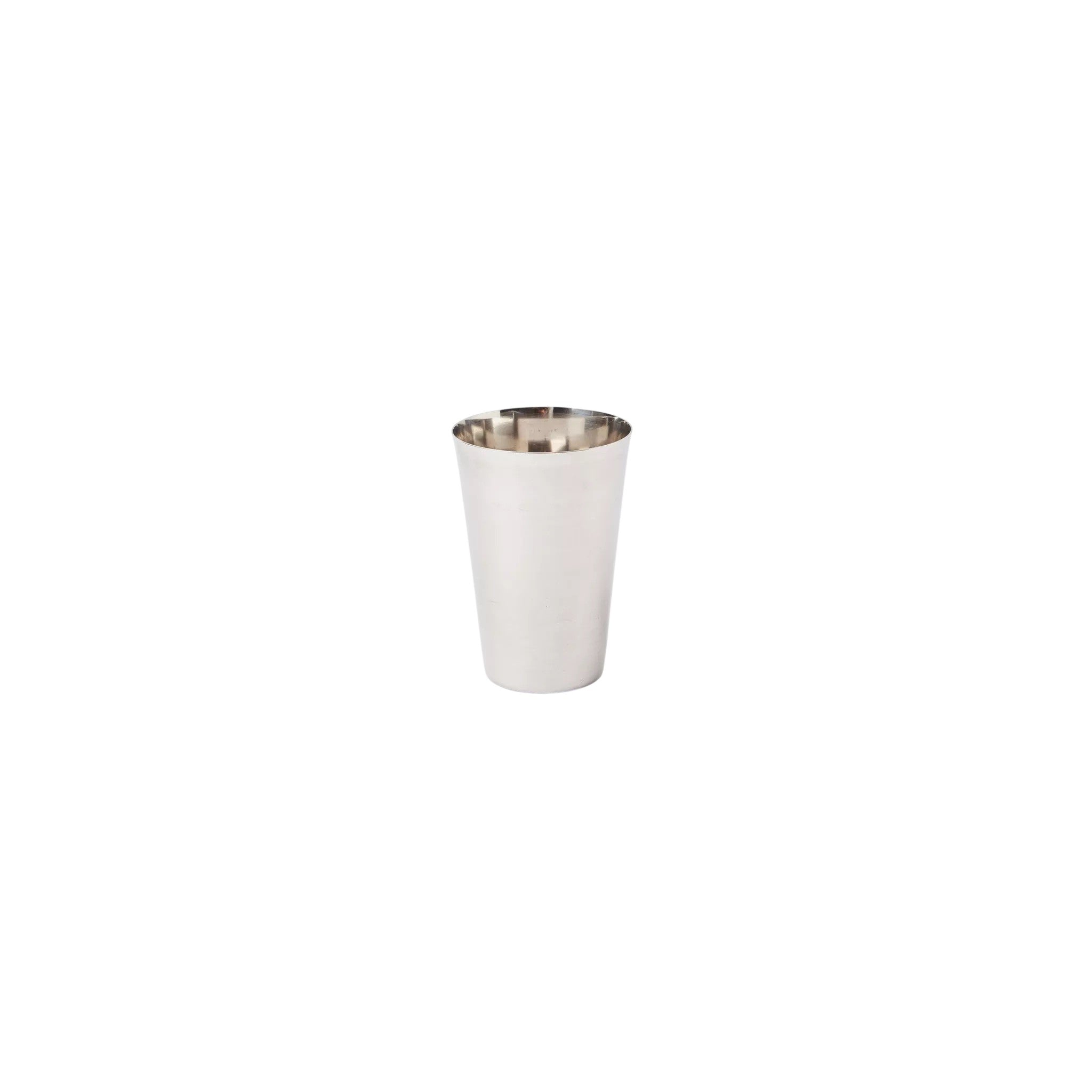 Stainless Steel Drinking Glass 7.5 CM Silver