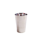 Stainless Steel Drinking Glass 7.5 CM Silver