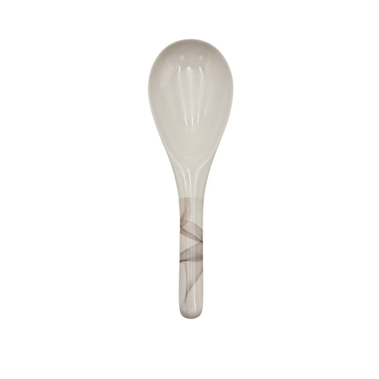 Wave Melamine Serving Spoon 21 cm Beige